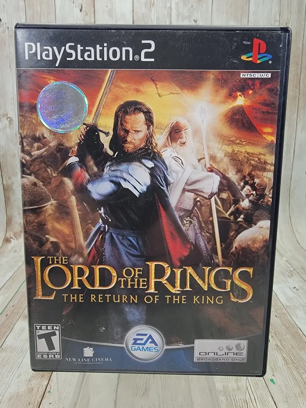 Lord of the Rings: The Return of the King Sony PlayStation 2, PS2 Complete